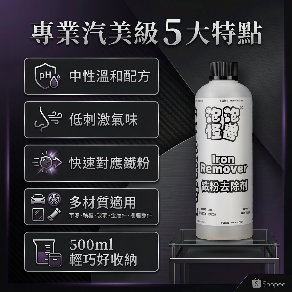 鐵粉清潔劑